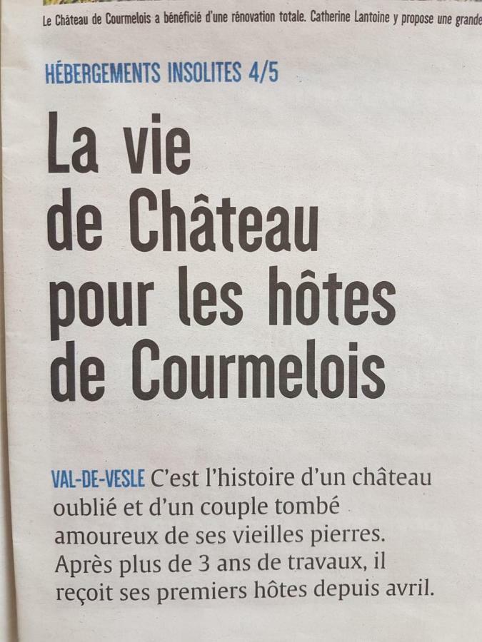 Chateau De Courmelois Champagne Guest House Val de Vesle Luaran gambar